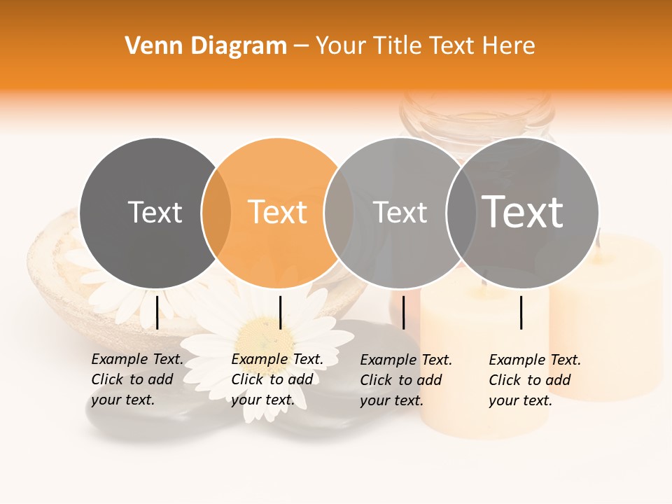 Washer Stone Flower PowerPoint Template