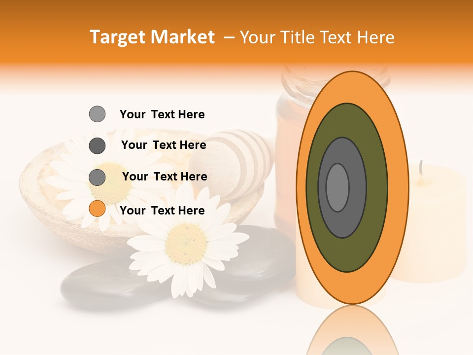 Washer Stone Flower PowerPoint Template