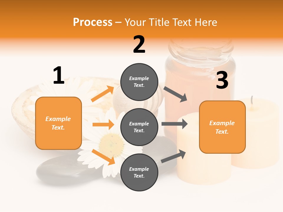 Washer Stone Flower PowerPoint Template