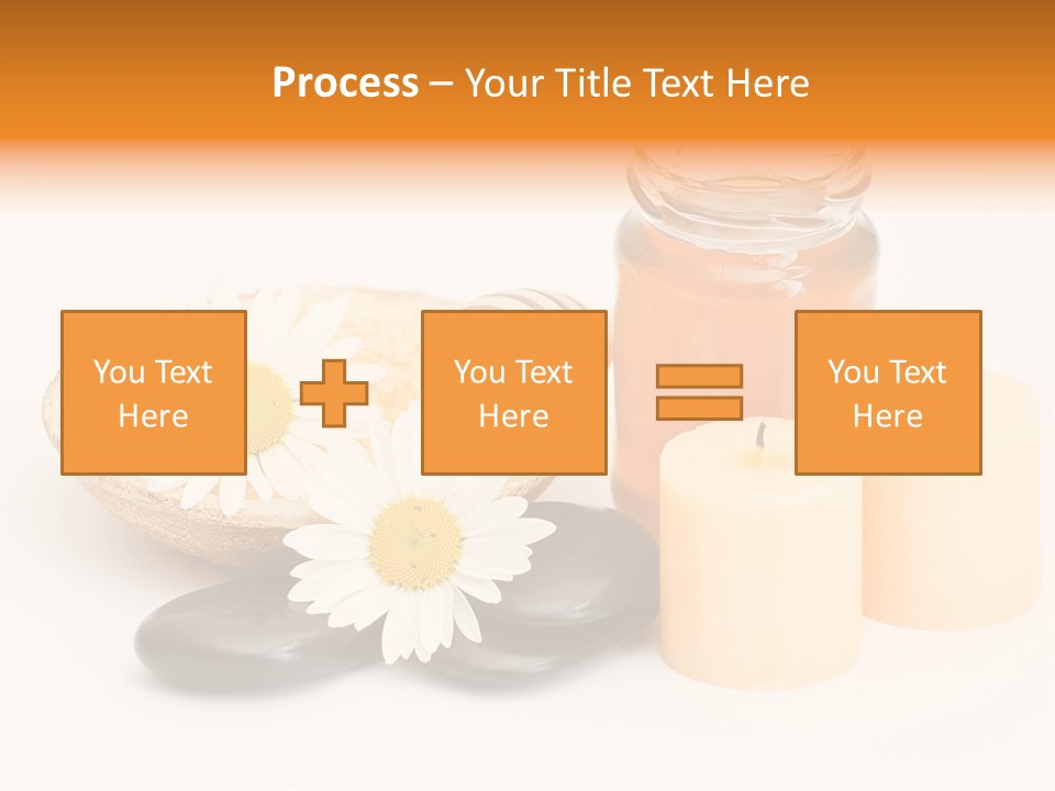 Washer Stone Flower PowerPoint Template