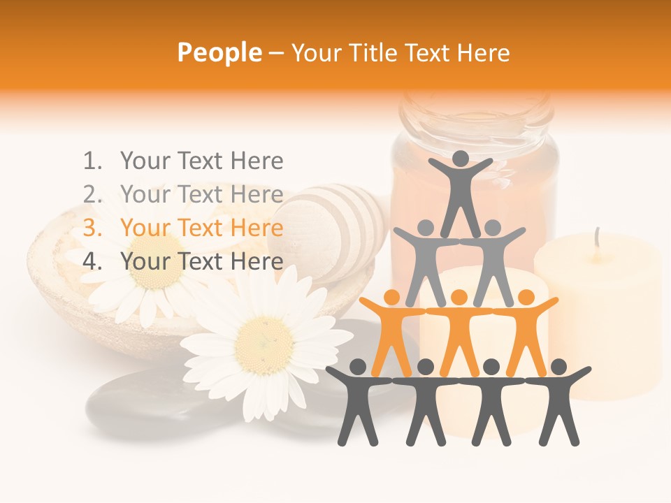 Washer Stone Flower PowerPoint Template