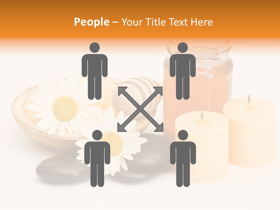 Washer Stone Flower PowerPoint Template