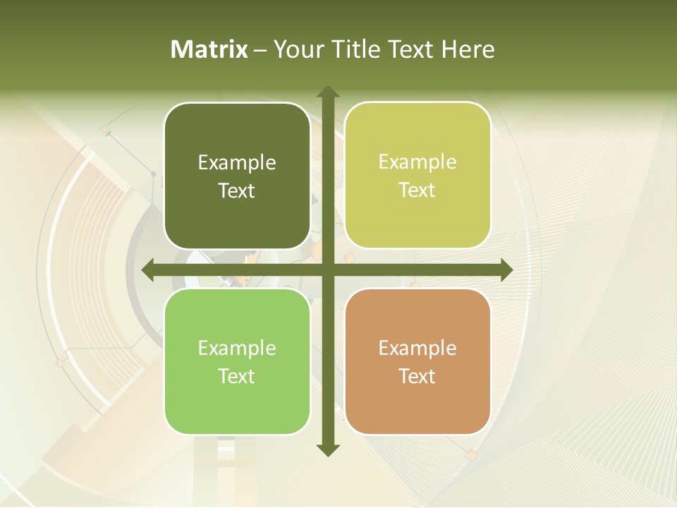 Circles Futuristic Backgrounds PowerPoint Template