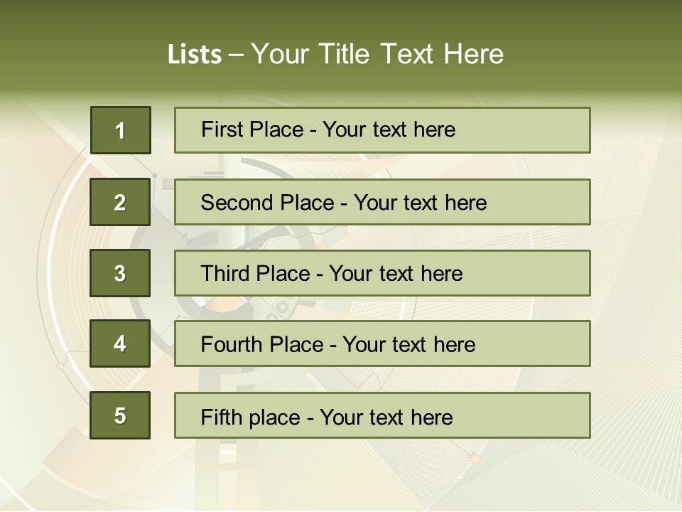 Circles Futuristic Backgrounds PowerPoint Template