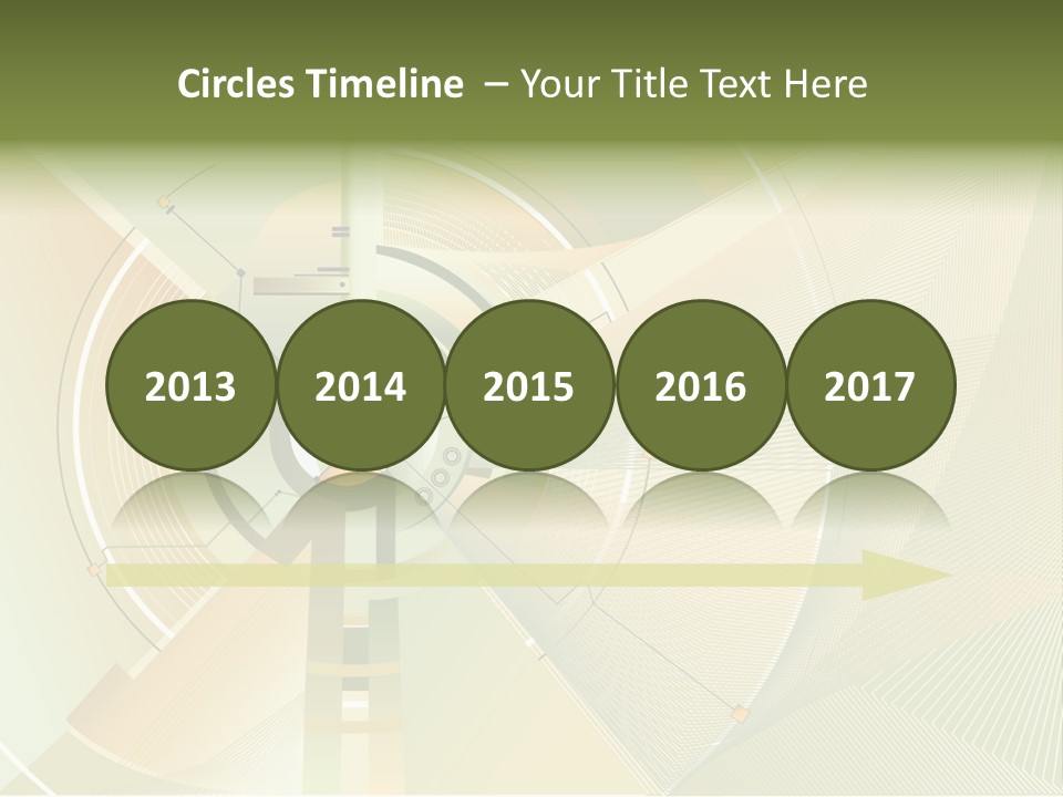 Circles Futuristic Backgrounds PowerPoint Template
