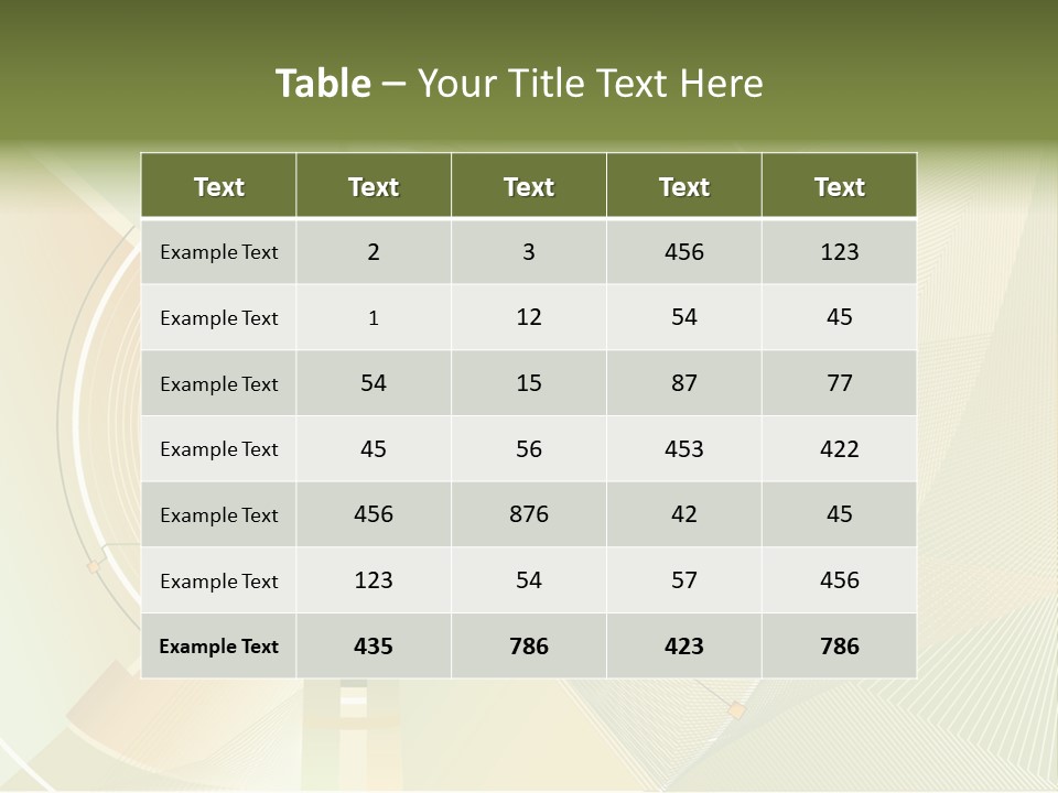 Circles Futuristic Backgrounds PowerPoint Template
