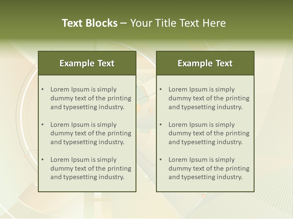 Circles Futuristic Backgrounds PowerPoint Template