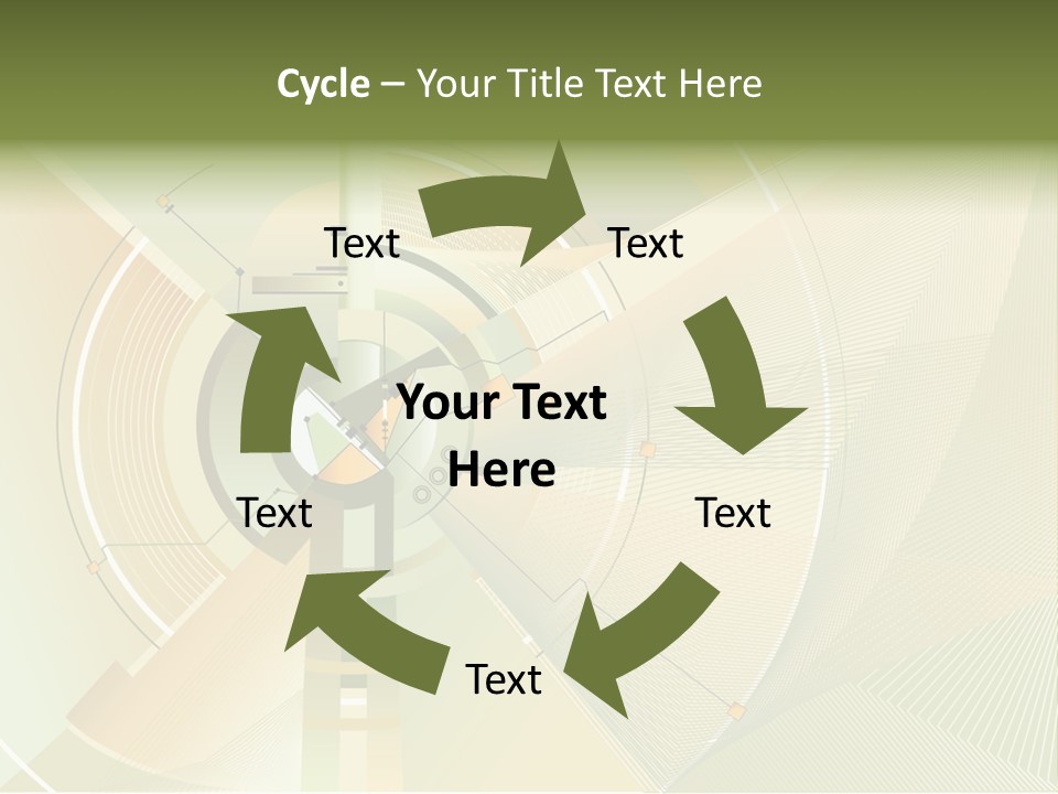 Circles Futuristic Backgrounds PowerPoint Template