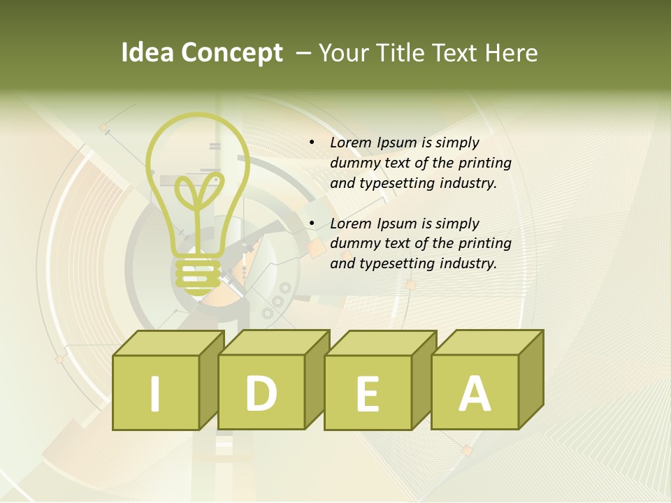 Circles Futuristic Backgrounds PowerPoint Template