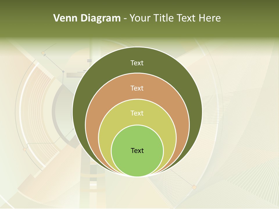 Circles Futuristic Backgrounds PowerPoint Template