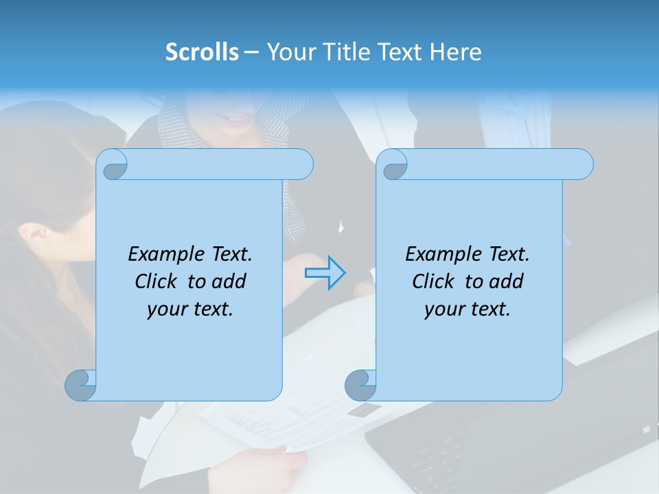 Pen Parchment Note PowerPoint Template