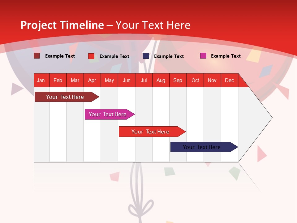 Party Bunch Confetti PowerPoint Template