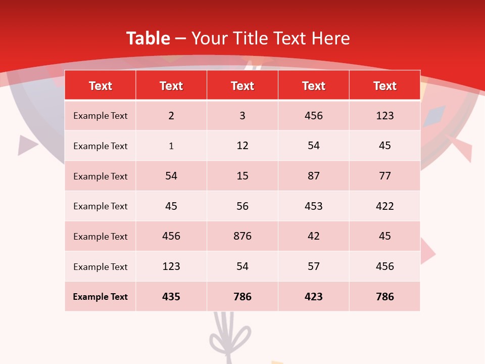 Party Bunch Confetti PowerPoint Template