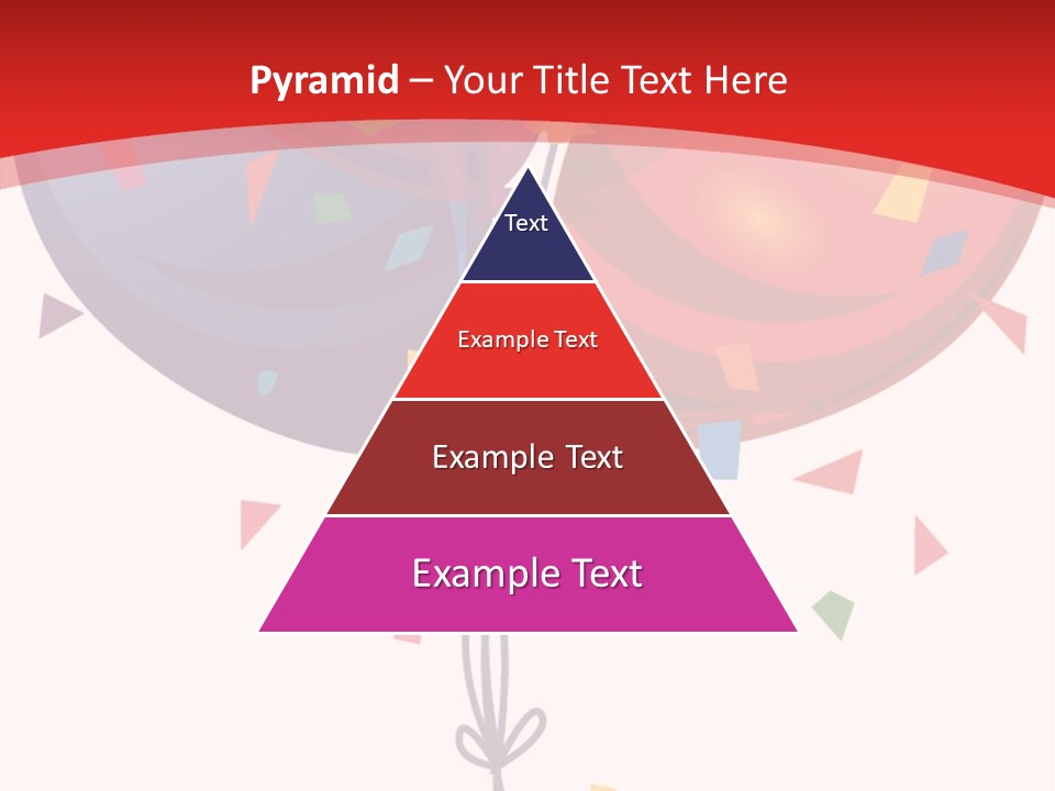 Party Bunch Confetti PowerPoint Template