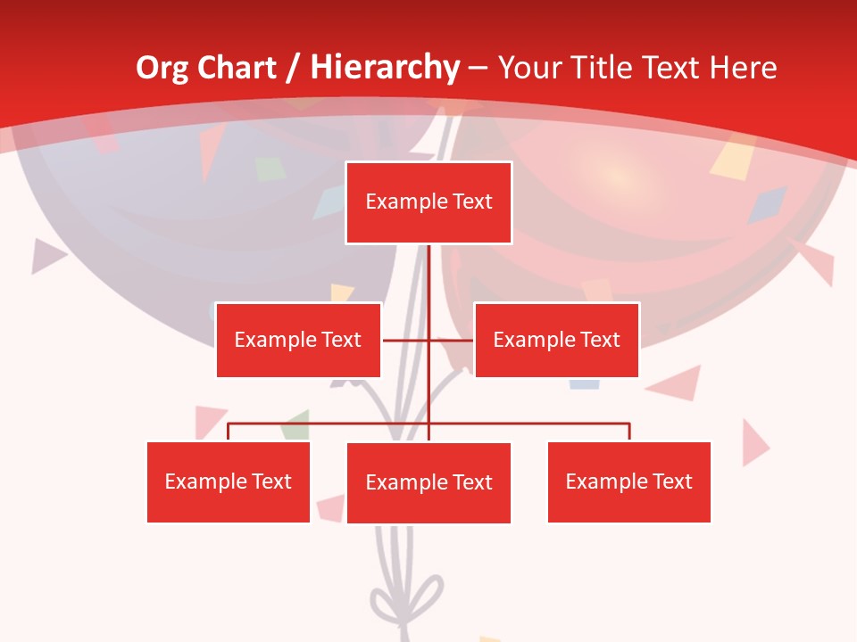 Party Bunch Confetti PowerPoint Template