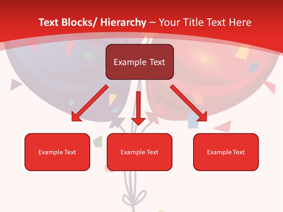 Party Bunch Confetti PowerPoint Template