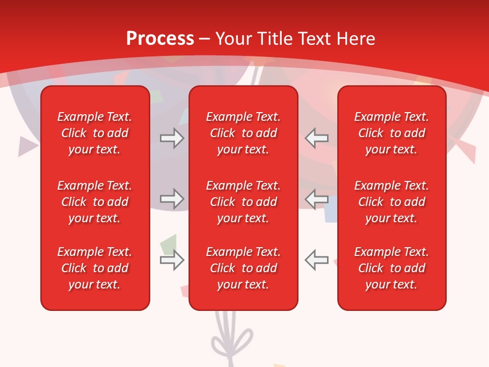 Party Bunch Confetti PowerPoint Template