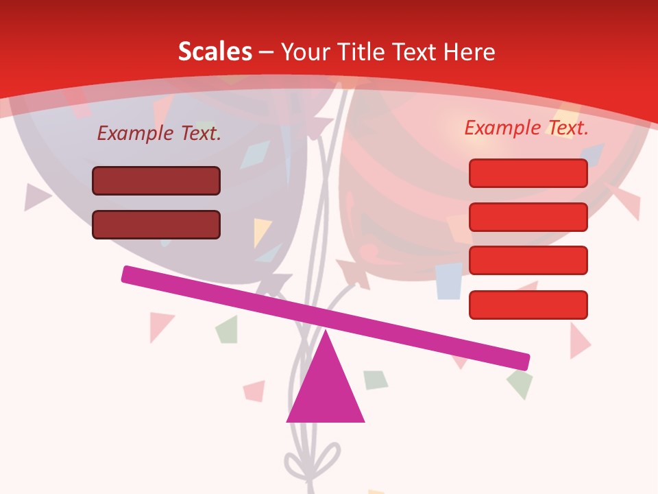 Party Bunch Confetti PowerPoint Template