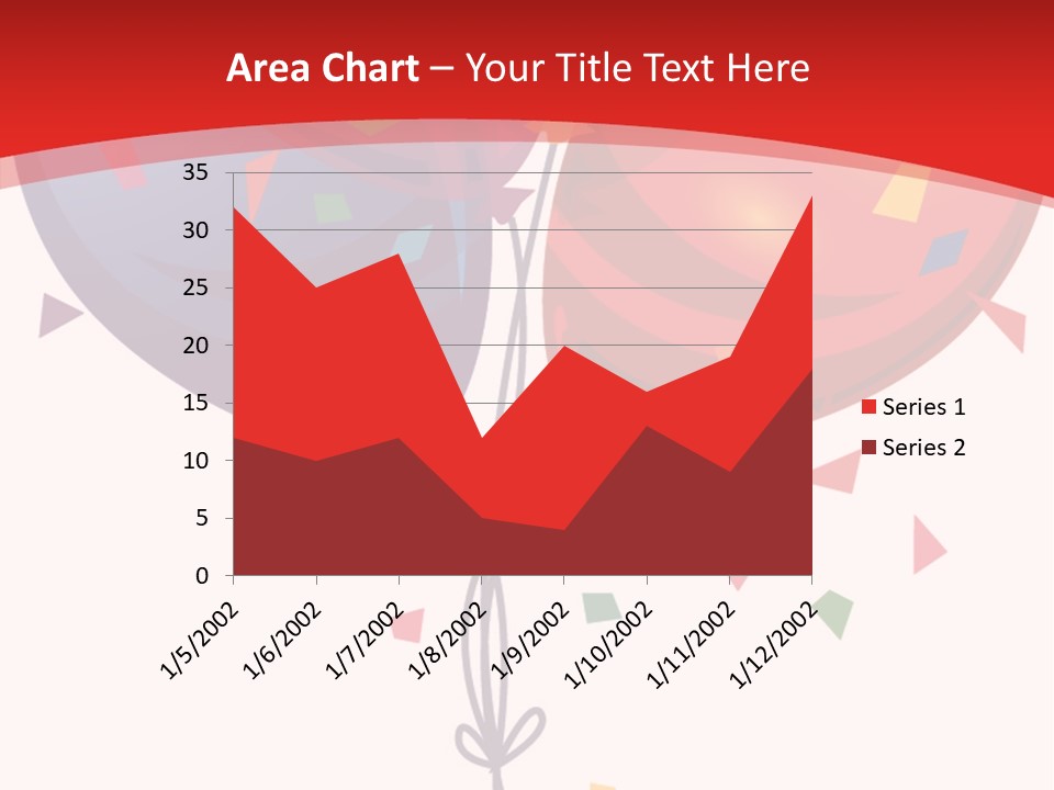 Party Bunch Confetti PowerPoint Template