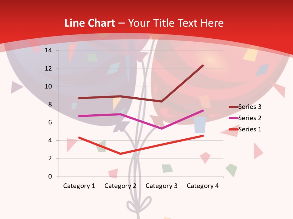 Party Bunch Confetti PowerPoint Template