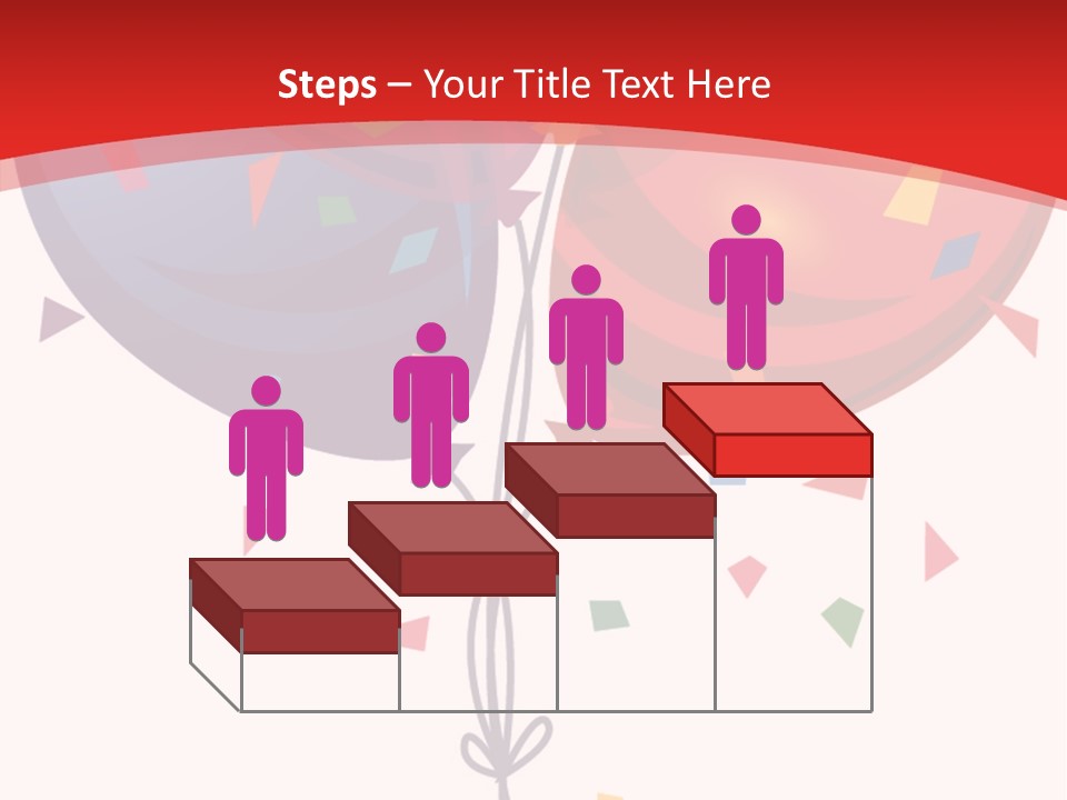 Party Bunch Confetti PowerPoint Template