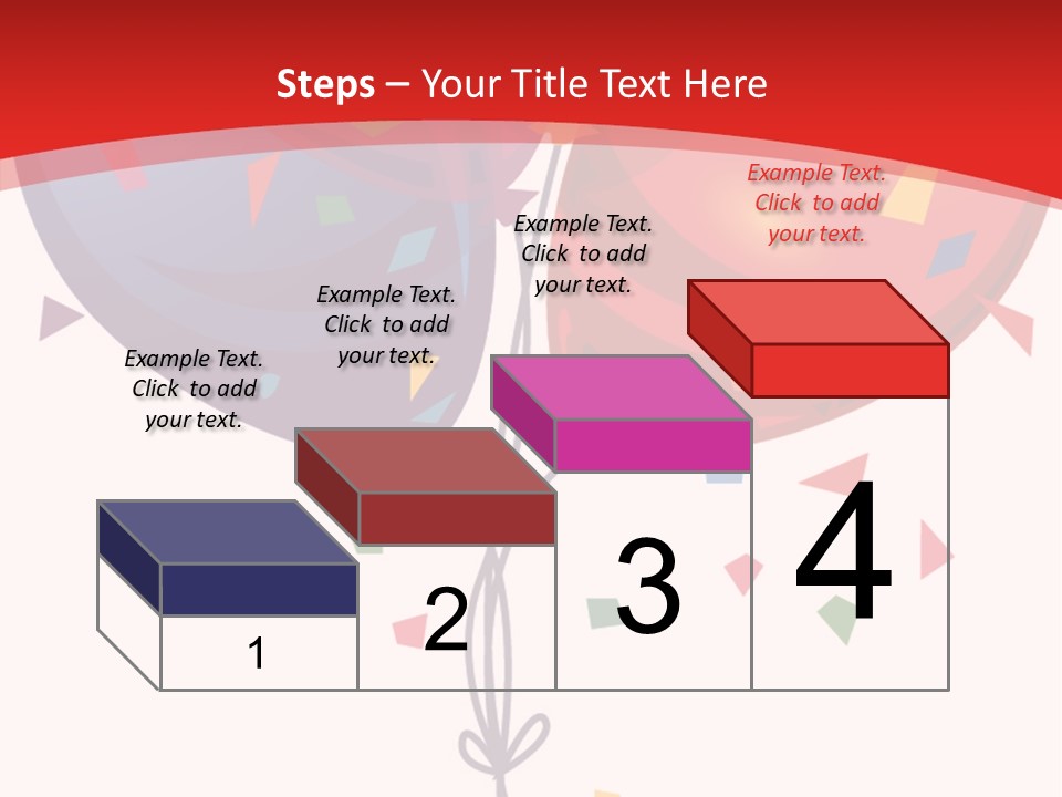 Party Bunch Confetti PowerPoint Template