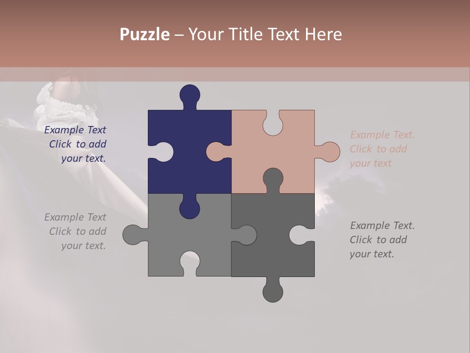 Portrait Mood Minacous PowerPoint Template