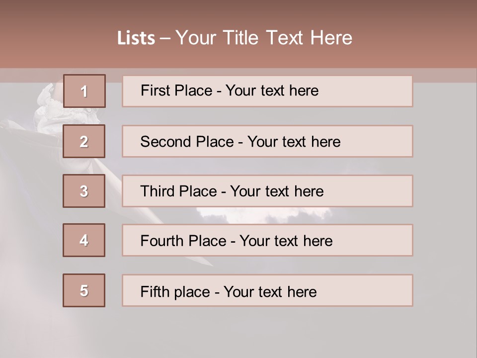Portrait Mood Minacous PowerPoint Template