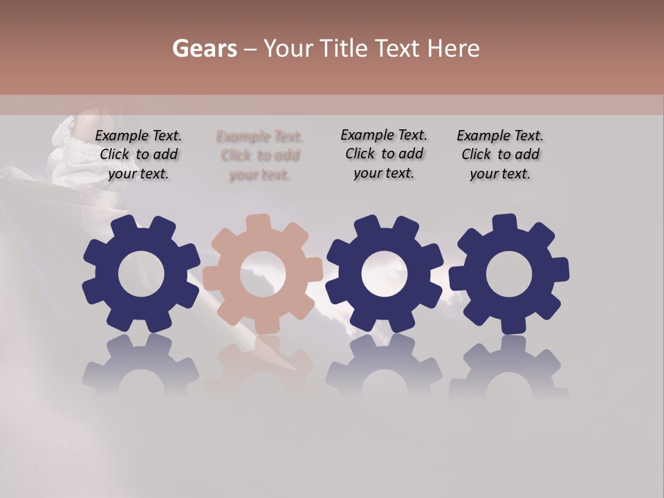 Portrait Mood Minacous PowerPoint Template