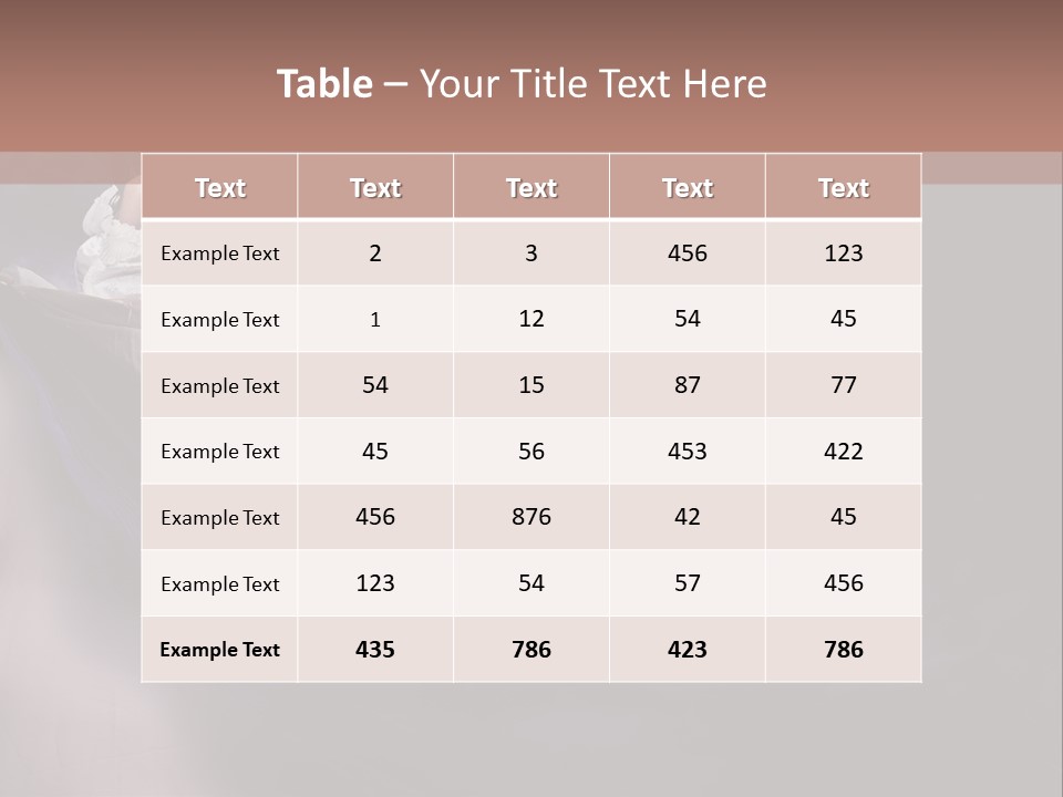 Portrait Mood Minacous PowerPoint Template