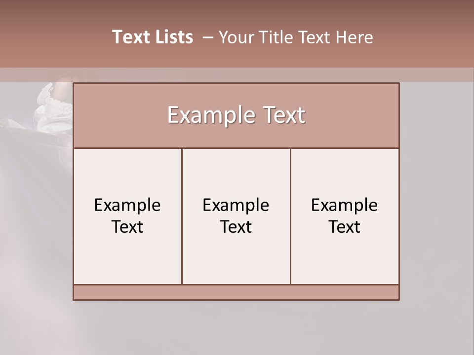 Portrait Mood Minacous PowerPoint Template