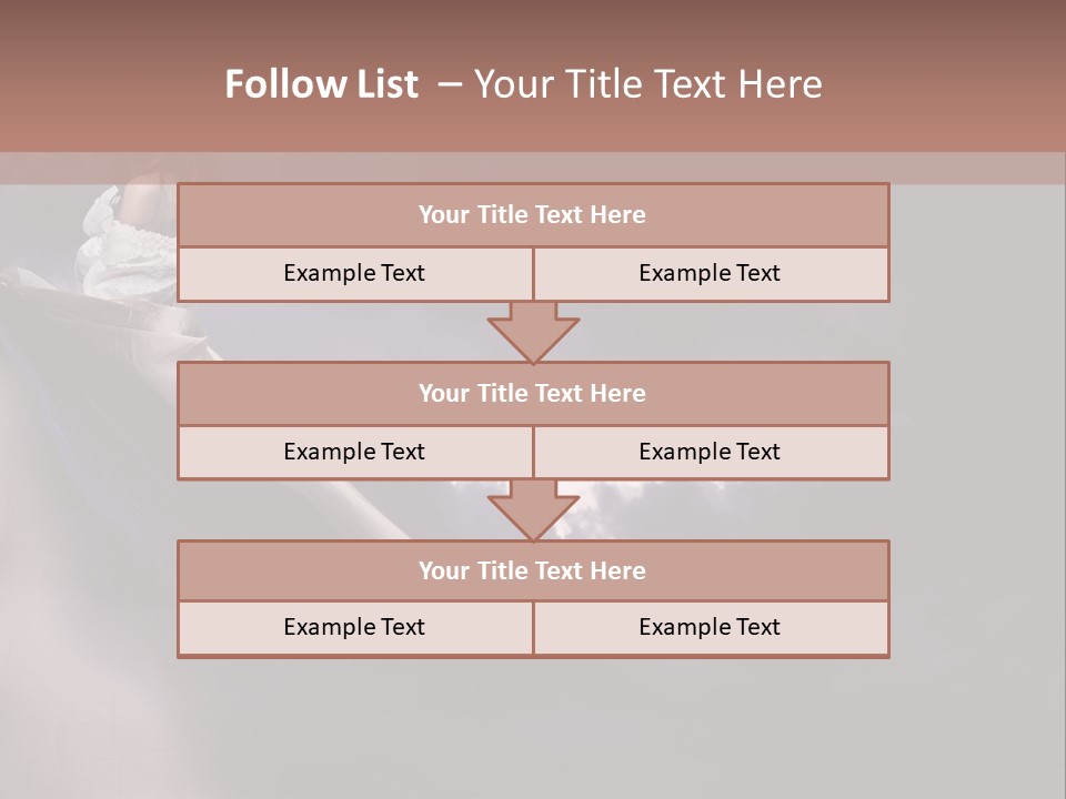 Portrait Mood Minacous PowerPoint Template