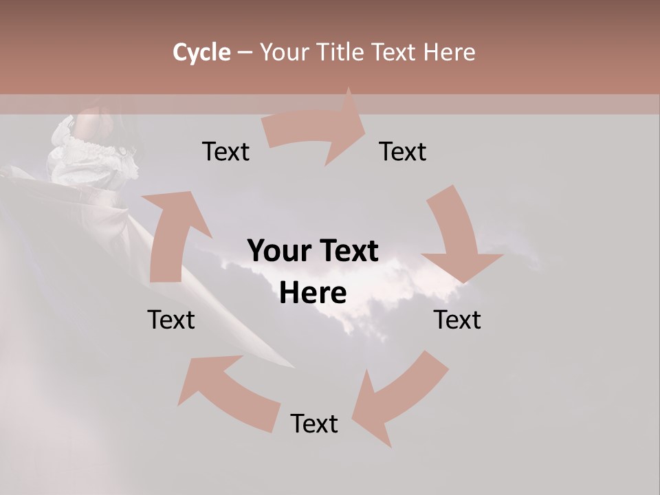 Portrait Mood Minacous PowerPoint Template