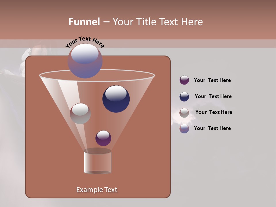 Portrait Mood Minacous PowerPoint Template