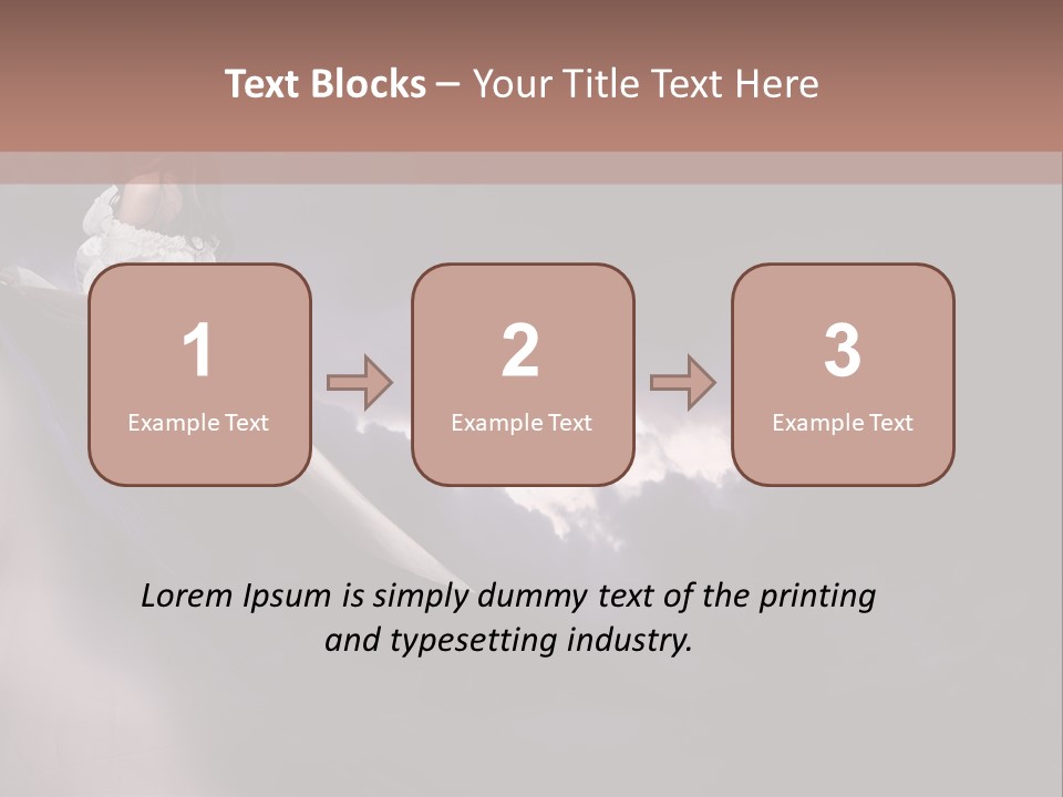 Portrait Mood Minacous PowerPoint Template