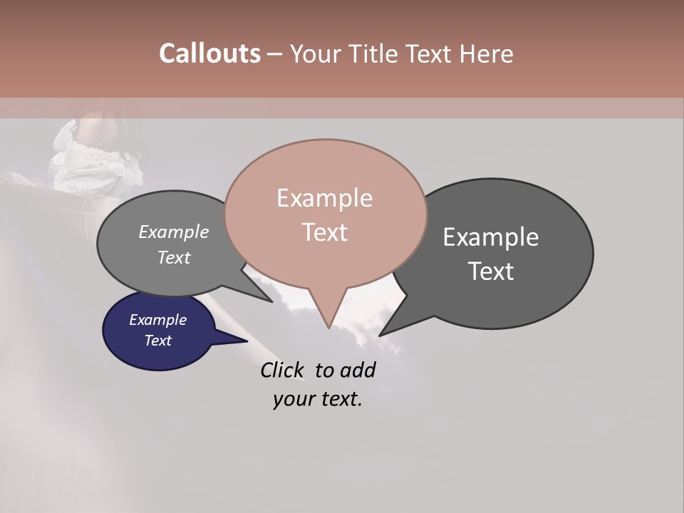 Portrait Mood Minacous PowerPoint Template