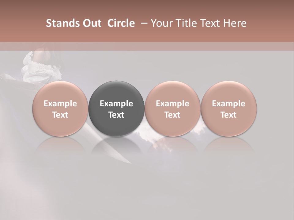 Portrait Mood Minacous PowerPoint Template