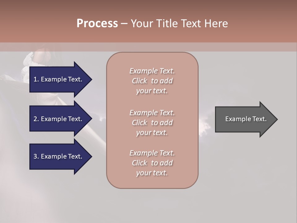 Portrait Mood Minacous PowerPoint Template