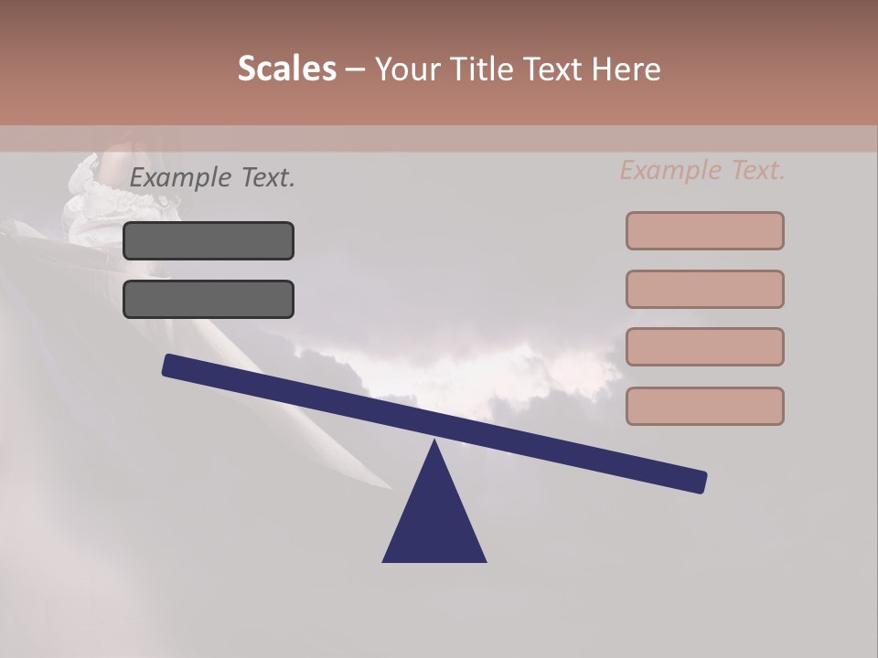 Portrait Mood Minacous PowerPoint Template