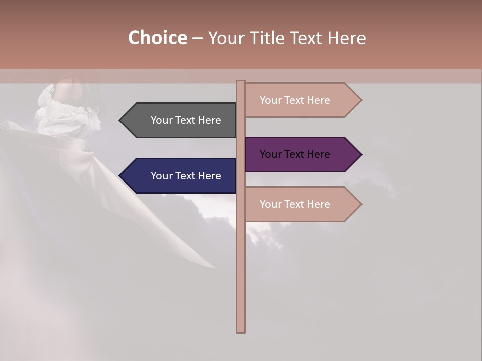 Portrait Mood Minacous PowerPoint Template