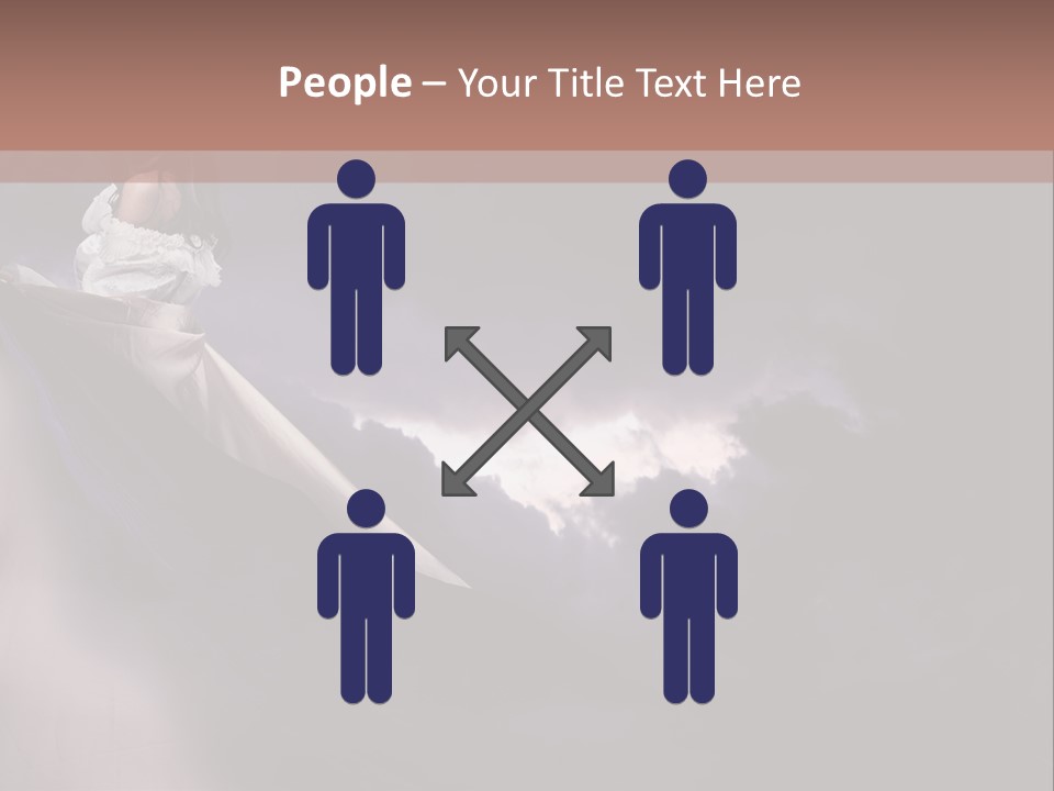 Portrait Mood Minacous PowerPoint Template