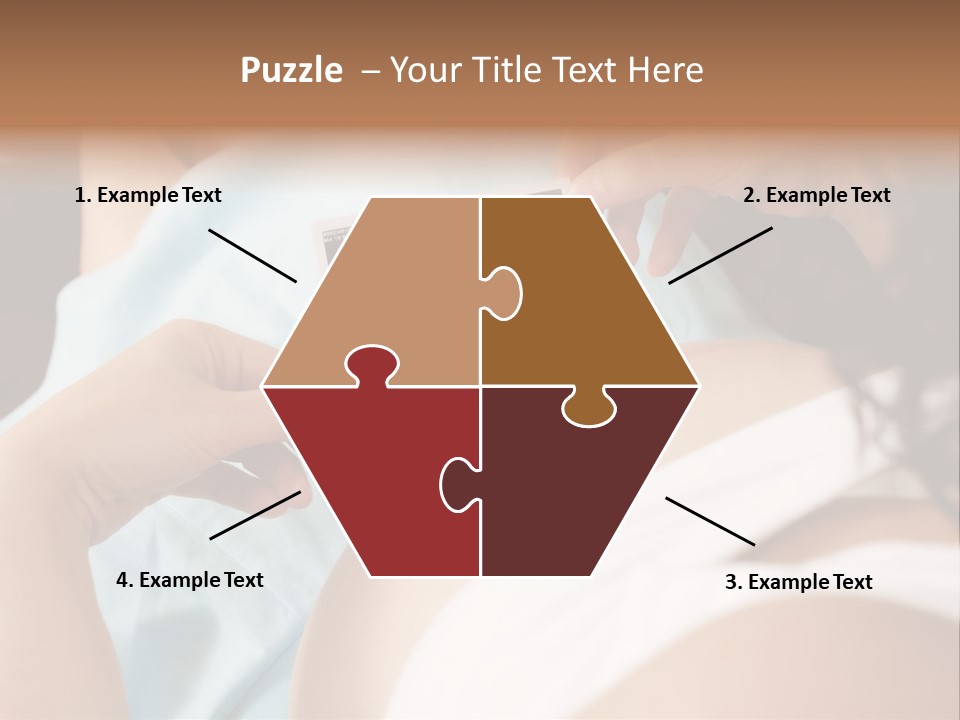 Analysing Relaxation Sofa PowerPoint Template