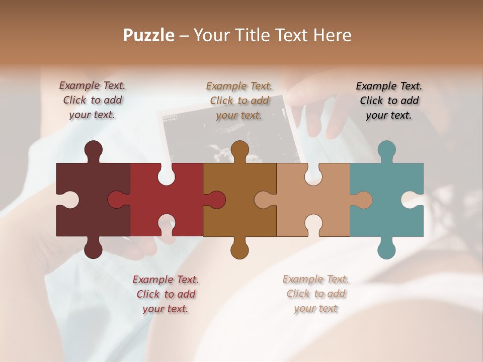 Analysing Relaxation Sofa PowerPoint Template