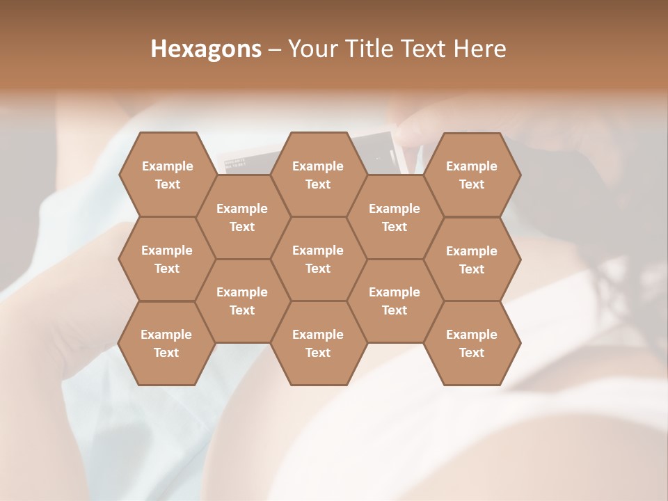 Analysing Relaxation Sofa PowerPoint Template
