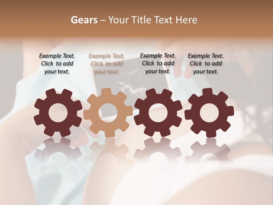 Analysing Relaxation Sofa PowerPoint Template