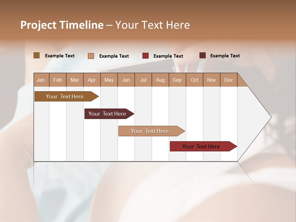 Analysing Relaxation Sofa PowerPoint Template