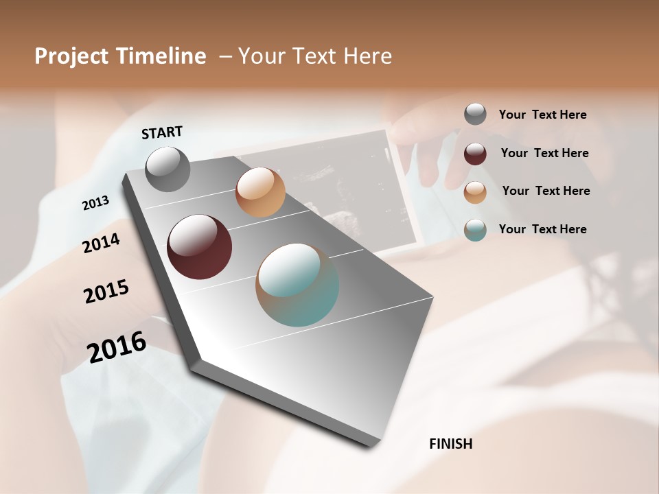 Analysing Relaxation Sofa PowerPoint Template