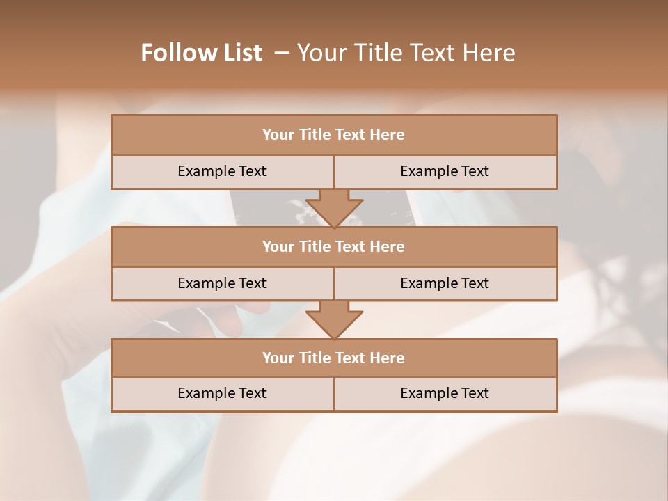 Analysing Relaxation Sofa PowerPoint Template