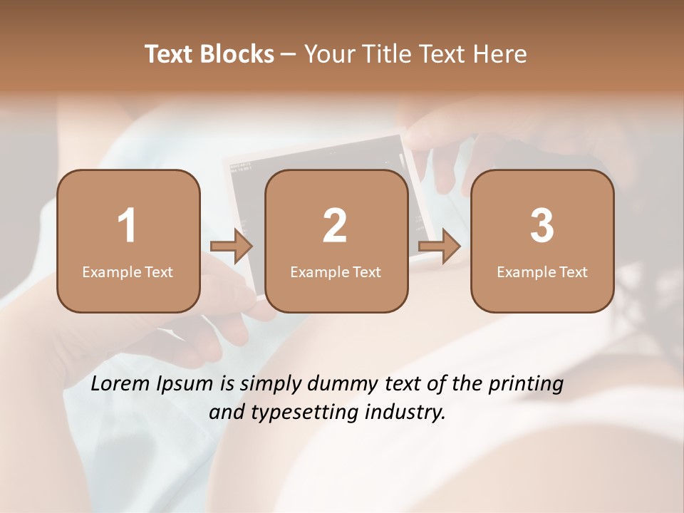 Analysing Relaxation Sofa PowerPoint Template