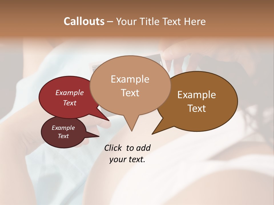 Analysing Relaxation Sofa PowerPoint Template